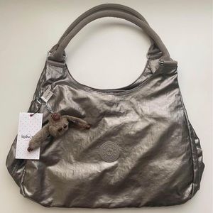 NWT Kipling Metallic Handbag